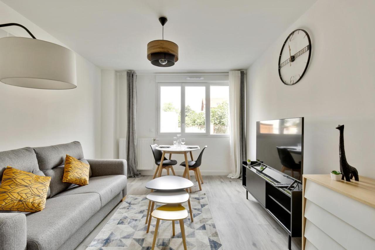 Chic Studio Near Paris - La Defense Bezons Buitenkant foto