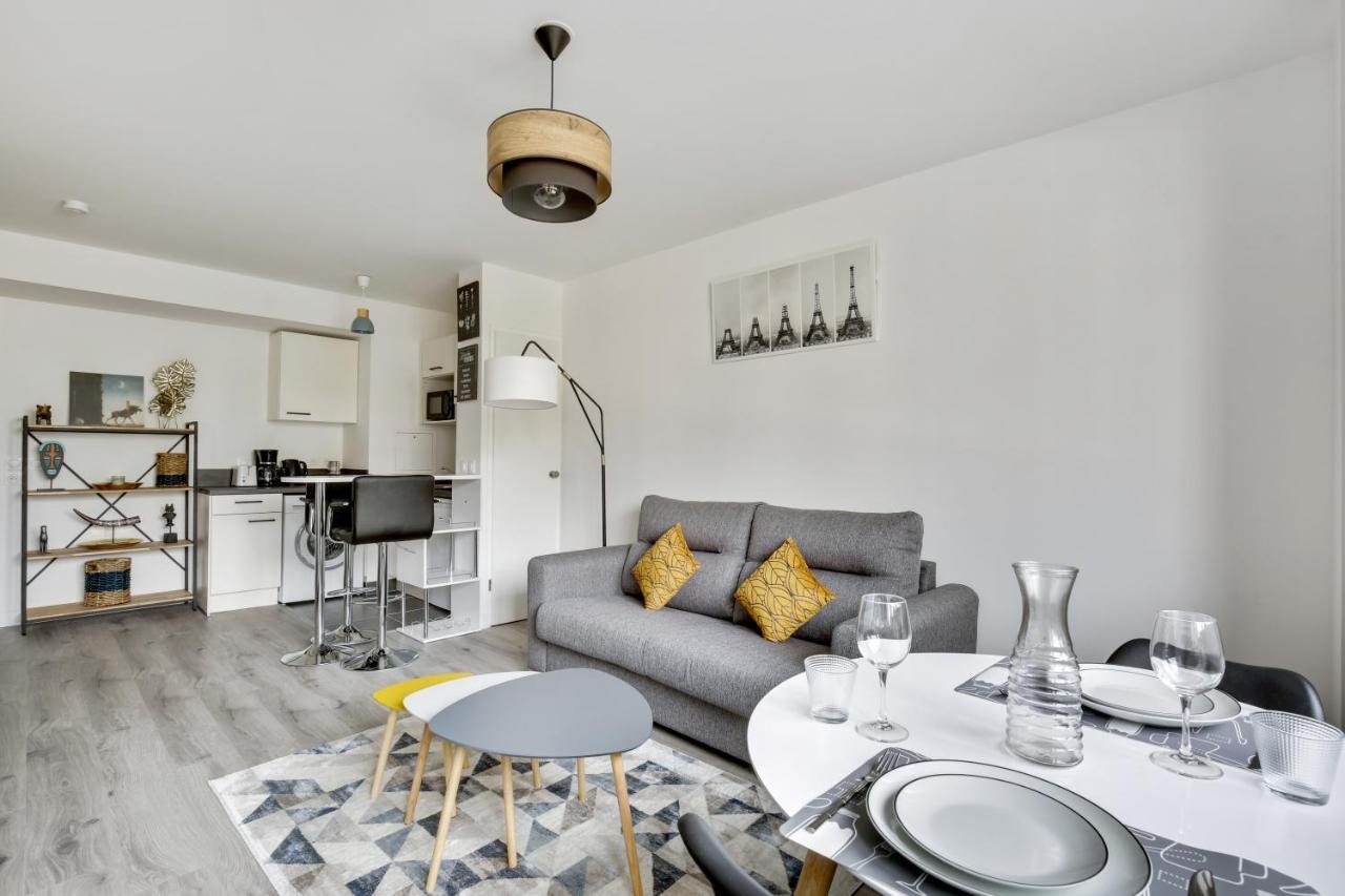 Chic Studio Near Paris - La Defense Bezons Buitenkant foto